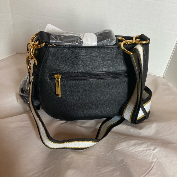 NWT - JOY Chic Bag with Pompom Plus RFID Tech & Anti-microbial - Black - Picture 2 of 4